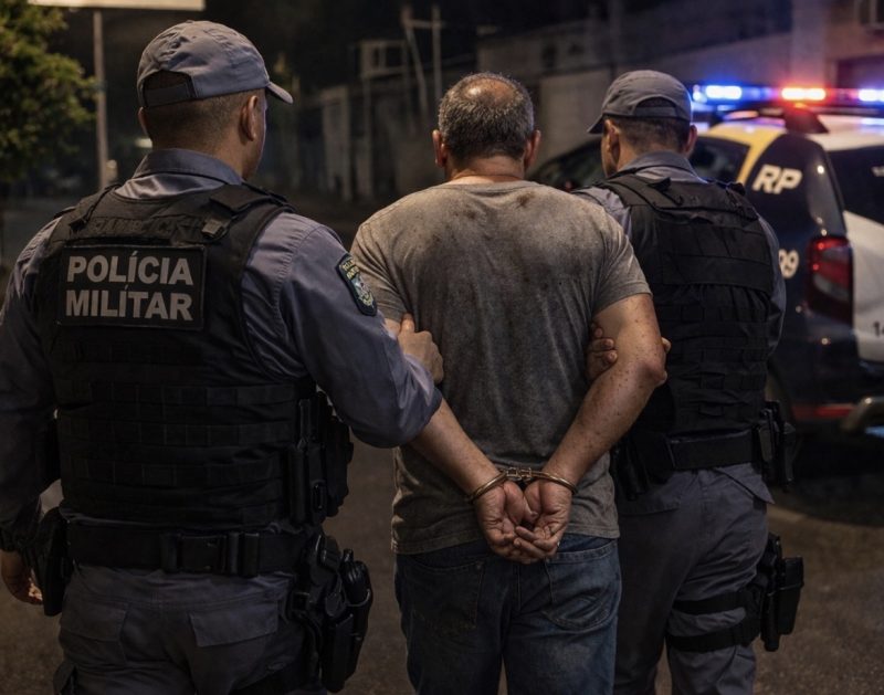 Homem não aceita fim, agride ex e parte pra cima dos filhos menores dela em Rondonópolis