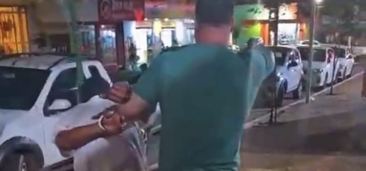 Homem que atacava e assediava mulheres durante corridas é preso em Rondonópolis; vídeo mostra prisão