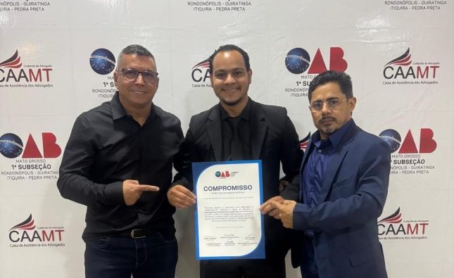 Jovem paraense vence a distância e conquista espaço na advocacia pública em Rondonópolis