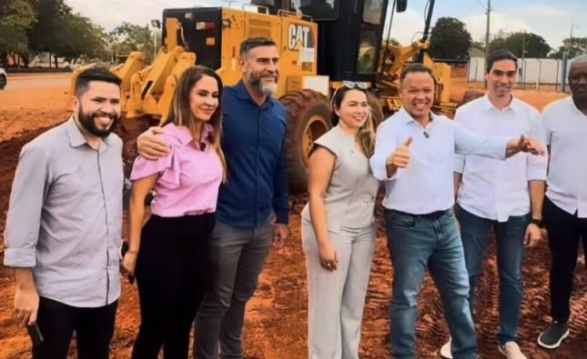 Kalynka Meirelles acompanha início de obras históricas e destaca avanços para Rondonópolis; vídeo