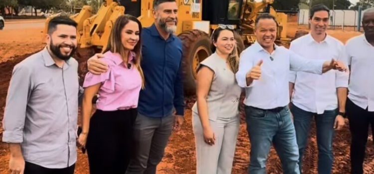 Kalynka Meirelles acompanha início de obras históricas e destaca avanços para Rondonópolis; vídeo