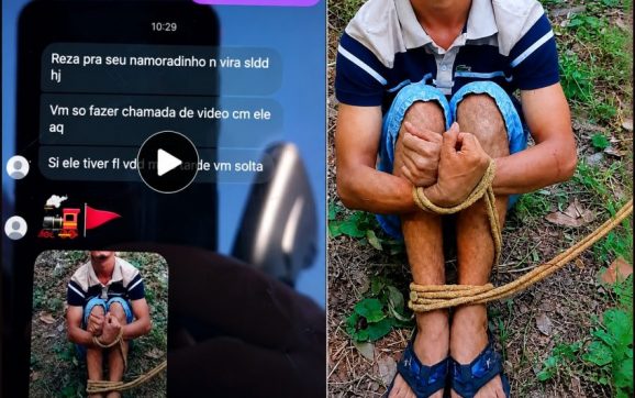 Membros do CV sequestram jovem e enviam fotos da vítima amarrada para familiares em MT; veja tudo