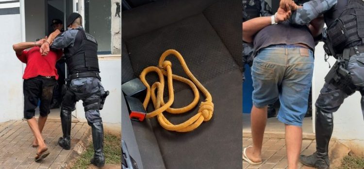 Morador amarrado escapa de ‘salve’ após quase ser enforcado dentro de casa em MT; vídeo