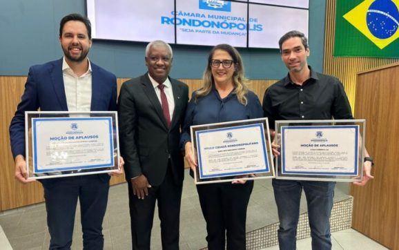 Secretários municipais são homenageados na Câmara de Vereadores