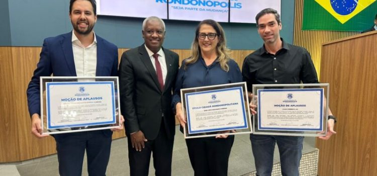 Secretários municipais são homenageados na Câmara de Vereadores