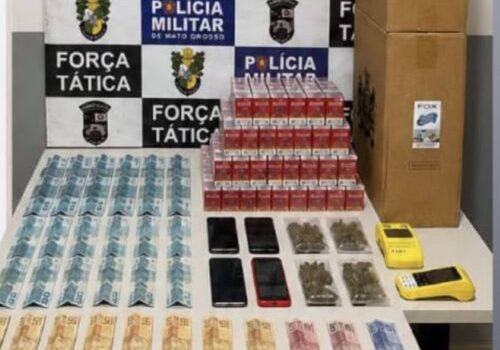 Suspeita de feminicídio leva PM a tabacaria e expõe esquema de cigarros piratas em Rondonópolis