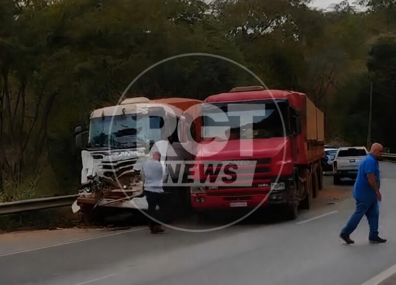 Ultrapassagem maluca quase termina em tragédia e provoca engavetamento na Serra da Petrovina; vídeo