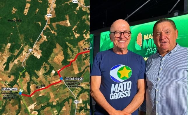 Após três anos de trabalho liderado por Nininho, Pivetta anuncia licitação da pavimentação da MT-235 em São José do Rio Claro