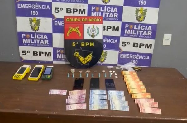 ‘Boca de fumo’ disfarçada de tabacaria é descoberta e casa cai para traficante em Rondonópolis