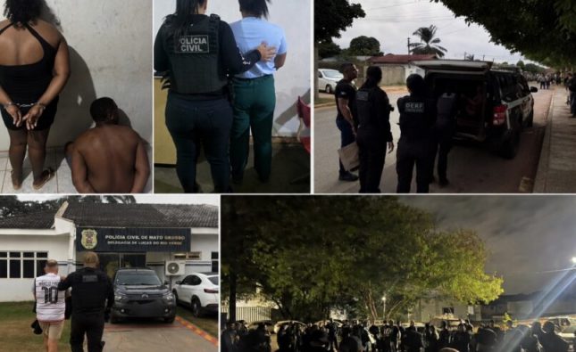 CV sofre duro golpe em MT: Polícia Civil cumpre 55 mandados e mira esquema de R$ 10 milhões; vídeo mostra prisões