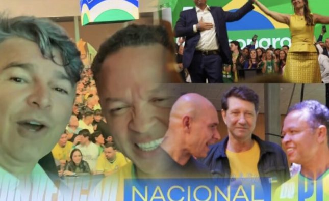 Cláudio, Medeiros e Odílio marcam presença em convenção que oficializou Flávio Bolsonaro e reforçam protagonismo de MT no PL