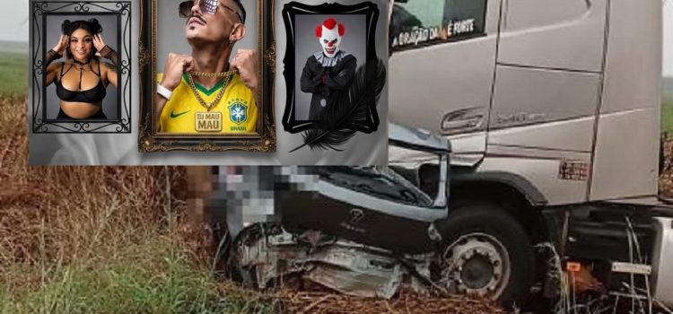 DJ de Rondonópolis e outros dois artistas morrem em gravíssimo acidente; imagens