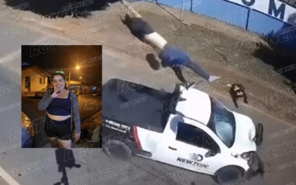 Entregadora morre após bater de frente e ser arremessada durante ultrapassagem em Rondonópolis; assista