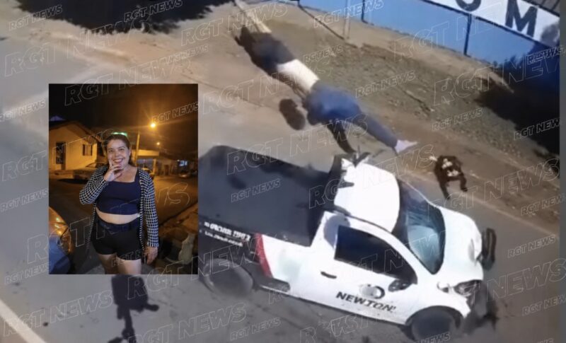 Entregadora morre após bater de frente e ser arremessada durante ultrapassagem em Rondonópolis; assista