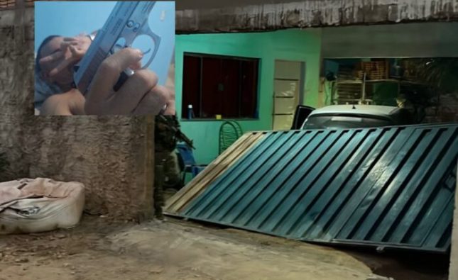 Faccionado de alta periculosidade reage à ação policial e acaba morto a tiros em MT; vídeo
