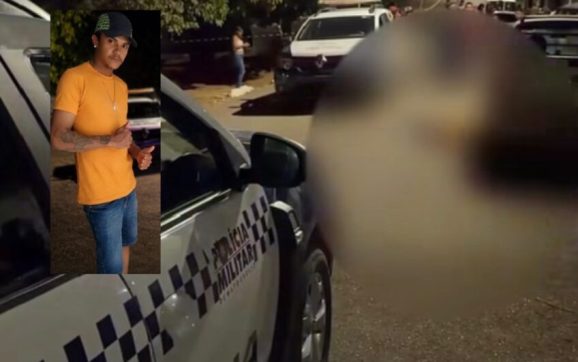Faccionados encapuzados executam rival do CV com diversos tiros no meio da rua em MT; vídeo