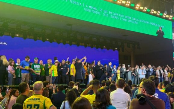 Fagundes destaca união do PL durante convenção nacional que oficializou Flávio Bolsonaro à Presidência