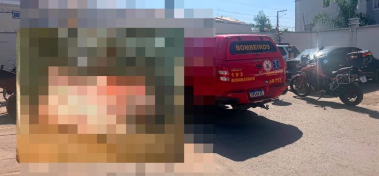 Feto é encontrado dentro de caixa de papelão em lixo de condomínio de MT; imagens fortes