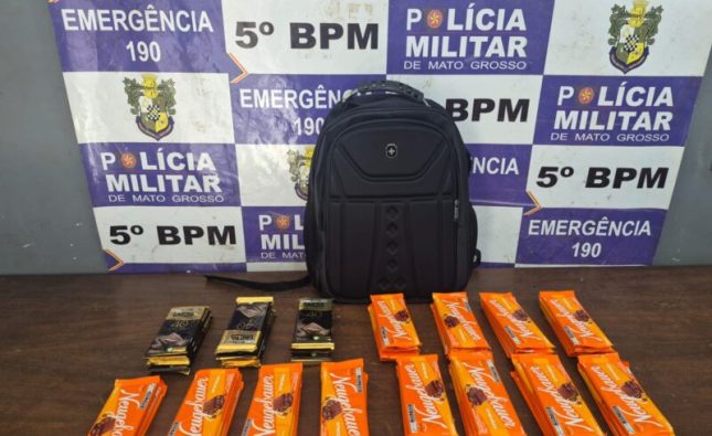 Funcionária corre atrás de ‘viciado’ em chocolate, populares fazem cerco e pegam ladrão em Rondonópolis
