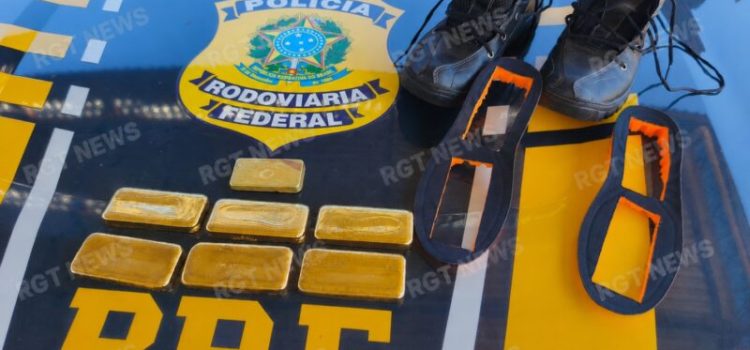 Homem é flagrado com aproximadamente R$ 2,3milhões em ouro dentro de ônibus em Rondonópolis; vídeo