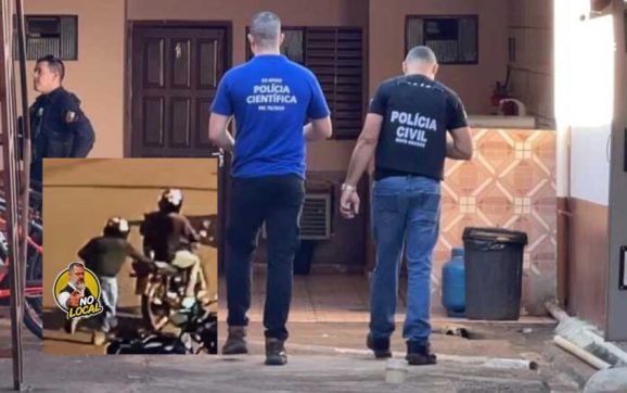 Homem sofre 2ª tentativa de assassinato e mãe e irmão acabam baleados em MT; vídeo mostra fuga de bandidos