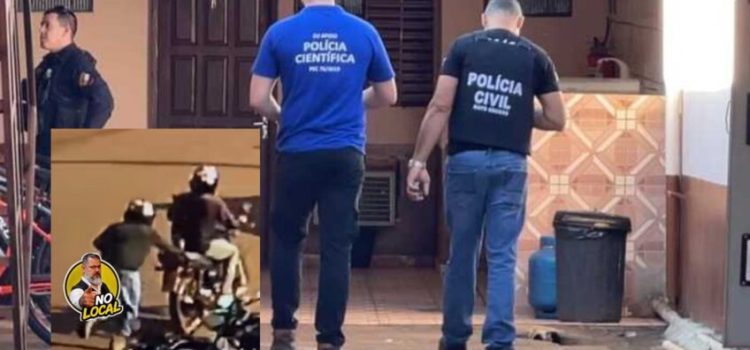 Homem sofre 2ª tentativa de assassinato e mãe e irmão acabam baleados em MT; vídeo mostra fuga de bandidos