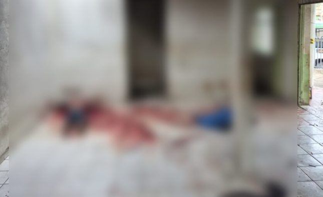 Imagens fortes mostram homem encontrado morto degolado dentro de casa em MT; VÍDEO
