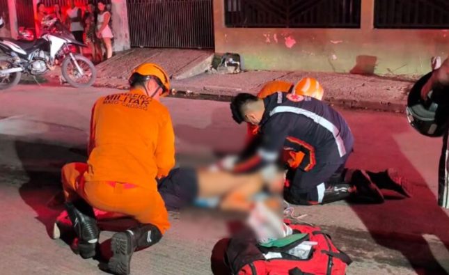 Ladrão se dá mal ao tentar extorquir policial por celular e leva “balaços” em MT; vídeo