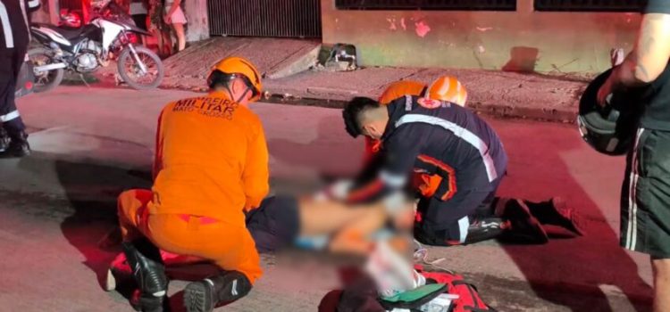 Ladrão se dá mal ao tentar extorquir policial por celular e leva “balaços” em MT; vídeo