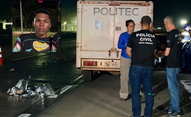 Motociclista morre após colidir fortemente em boi e ser arremessado na região da Serra de São Vicente; veja