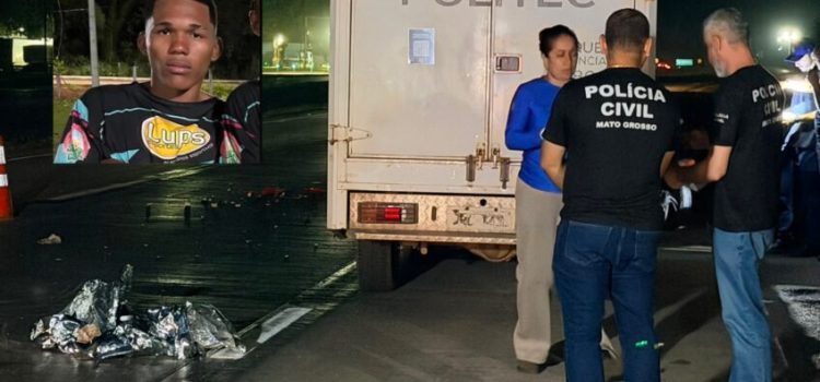 Motociclista morre após colidir fortemente em boi e ser arremessado na região da Serra de São Vicente; veja