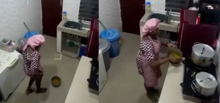 Mulher instala câmera na cozinha e flagra empregada fazendo “simpatia” para roubar o seu marido