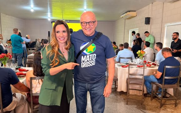 Nome de Kalynka segue ventilado para compor chapa de Pivetta ao Governo de MT