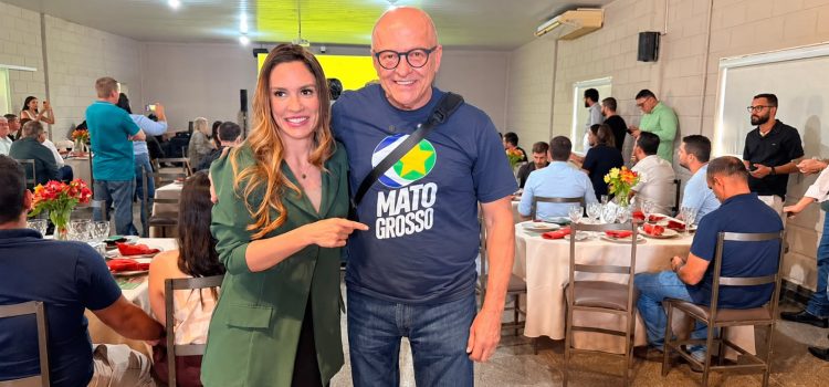 Nome de Kalynka segue ventilado para compor chapa de Pivetta ao Governo de MT