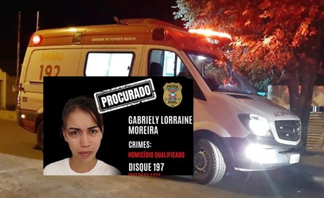 PC está na cola de mulher que matou namorado com facada após crise de ciúmes em Rondonópolis