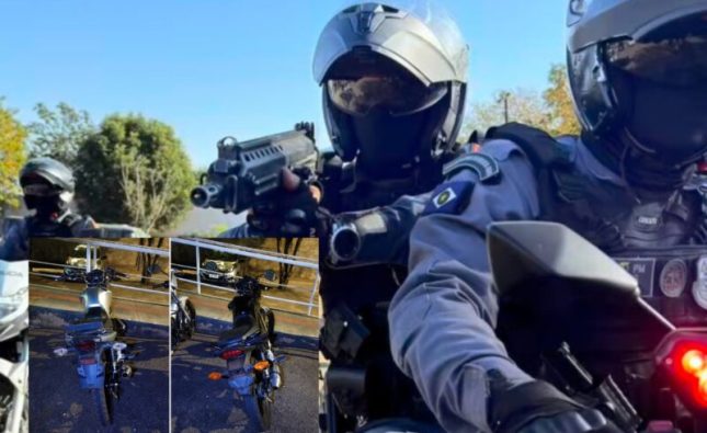 PM acaba com farra de grauzeiros e prende motociclistas sem CNH em Rondonópolis