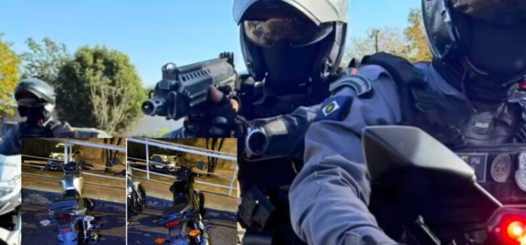 PM acaba com farra de grauzeiros e prende motociclistas sem CNH em Rondonópolis