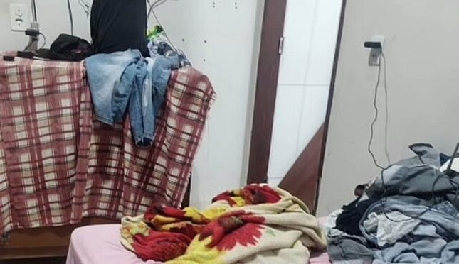 Rondonópolis: imagens mostram casa onde homem ameaçou PMs com pit bull e tentou se matar com fio elétrico