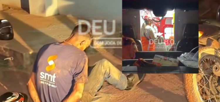 Tentativa de assassinato termina com bandido baleado pela PM e internado no Hospital Regional; vídeo
