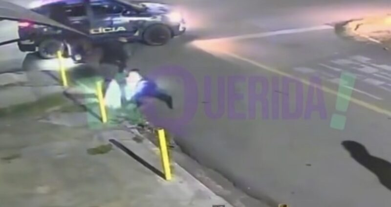 Vídeo mostra bandido tentando despistar PM durante fuga e sendo preso após sequestro de mulheres em MT