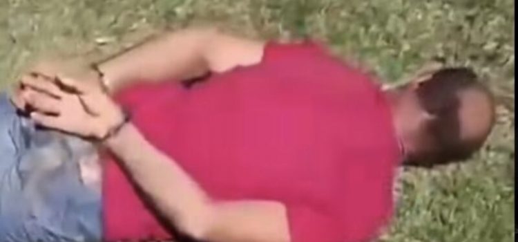 Vídeo mostra prisão de homem que matou professora e jogou corpo em represa em MT; assista