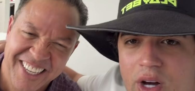 Ao lado do prefeito Cláudio Ferreira, Natanzinho convida população para o show desta quarta-feira na Exposul