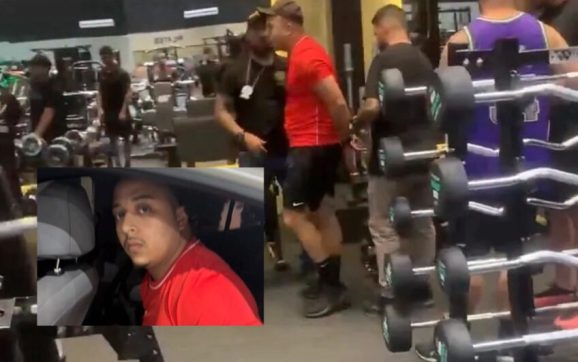 Braço direito de ‘chefão’ do CV em MT é preso enquanto malhava no Rio; assista à prisão
