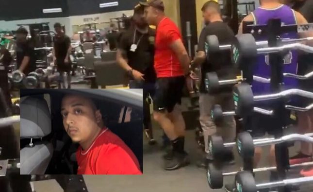 Braço direito de ‘chefão’ do CV em MT é preso enquanto malhava no Rio; assista à prisão