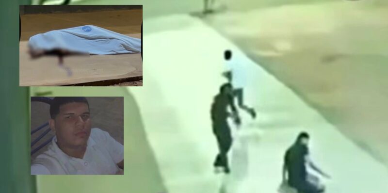 Câmera registra jovem sendo atraído e assassinado próximo a tabacaria em MT; assista