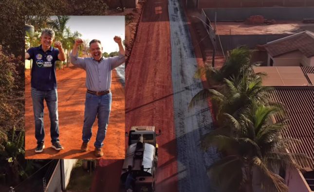 Cláudio e Medeiros fazem “última caminhada no chão de terra” antes de asfalto tomar conta do Sagrada Família