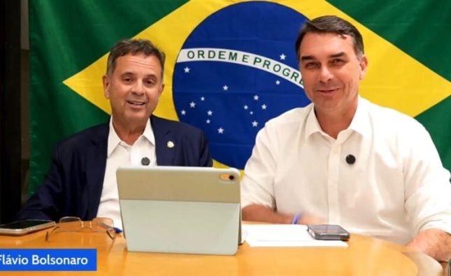 Eleger Zé Medeiros ao Senado é questão de honra e compromisso de Bolsonaro, afirma Flávio