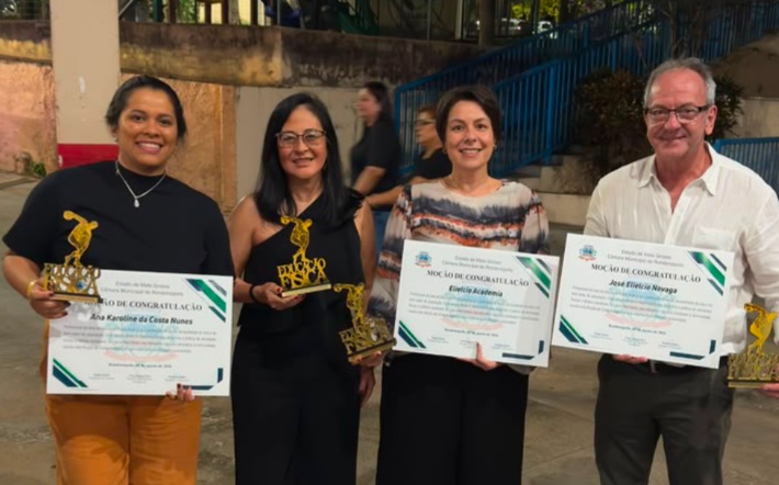 Elielcio Academia recebe homenagem da Câmara e reforça status de referência em Rondonópolis