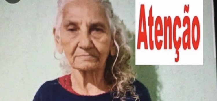 Idosa de 89 anos diagnosticada com demência desaparece em Rondonópolis; família pede ajuda