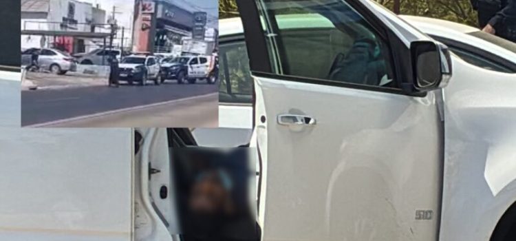 Imagens mostram troca de tiros e ladrão morto após tentativa de roubo a empresa em MT; assista